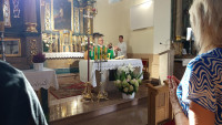 Relikwie bł. rodziny Ulmów w parafii Neple