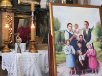 Relikwie bł. rodziny Ulmów w parafii Neple
